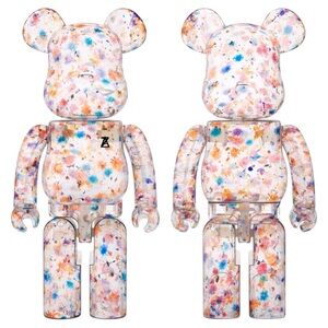1000% BEARBRICK X ANREALAGE (CLEAR) - BNIB (COLLECTOR’S PIECE) PRE-OWNED